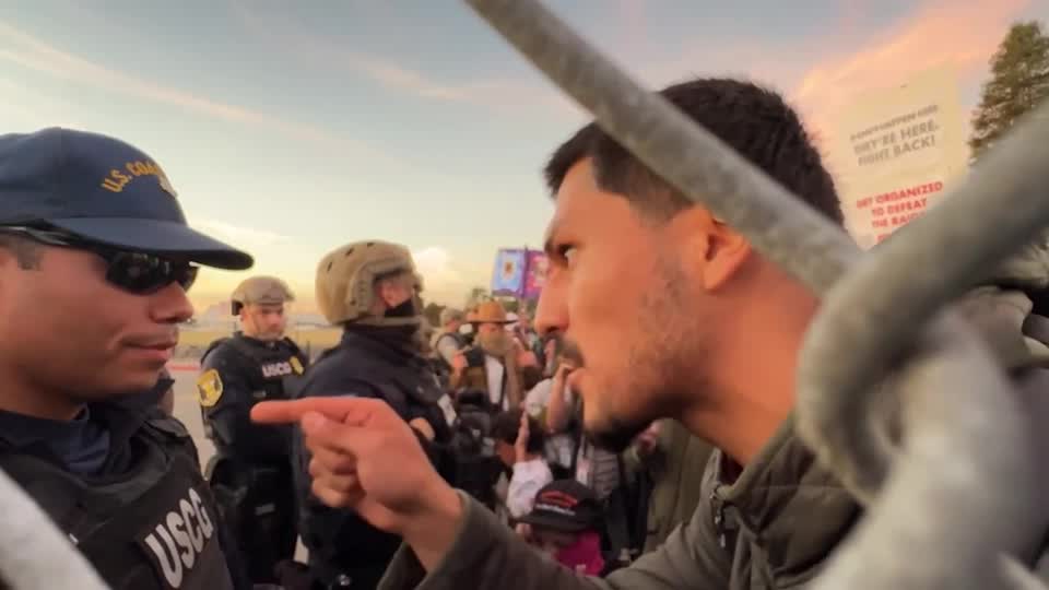 Enfrentamientos en base de la Guardia Costera en la Bahía de San Francisco