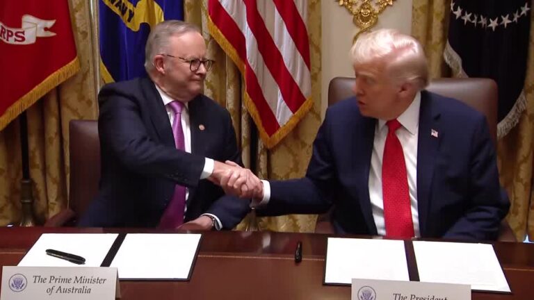 EE. UU. y Australia firman pacto minero