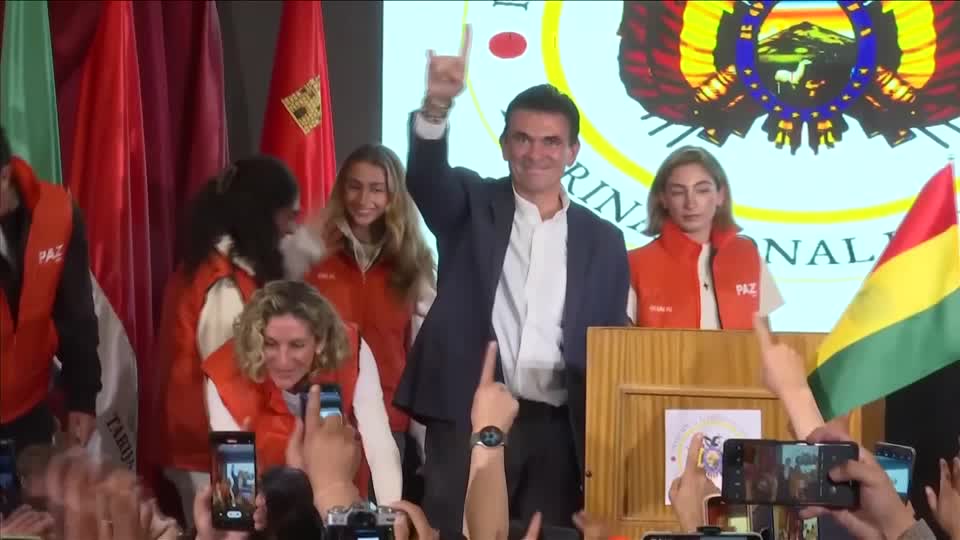 Rodrigo Paz gana la presidencia de Bolivia