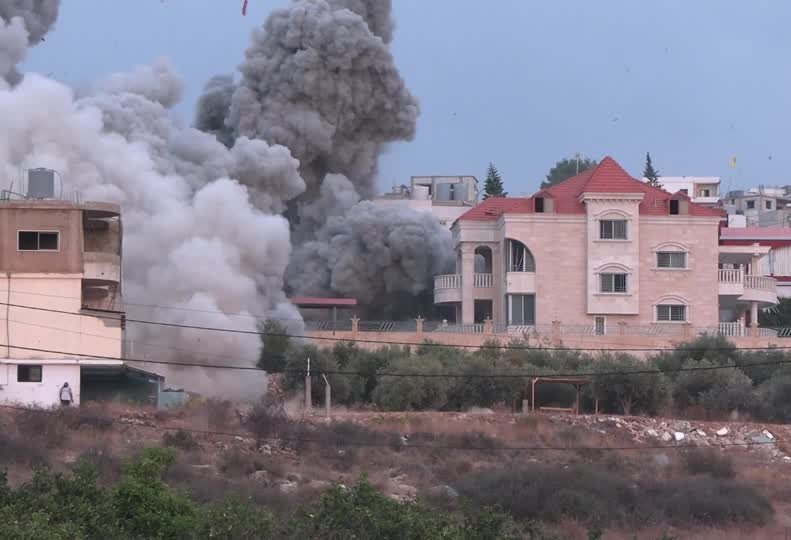 Israel bombardea localidades libanesas tras emitir advertencias