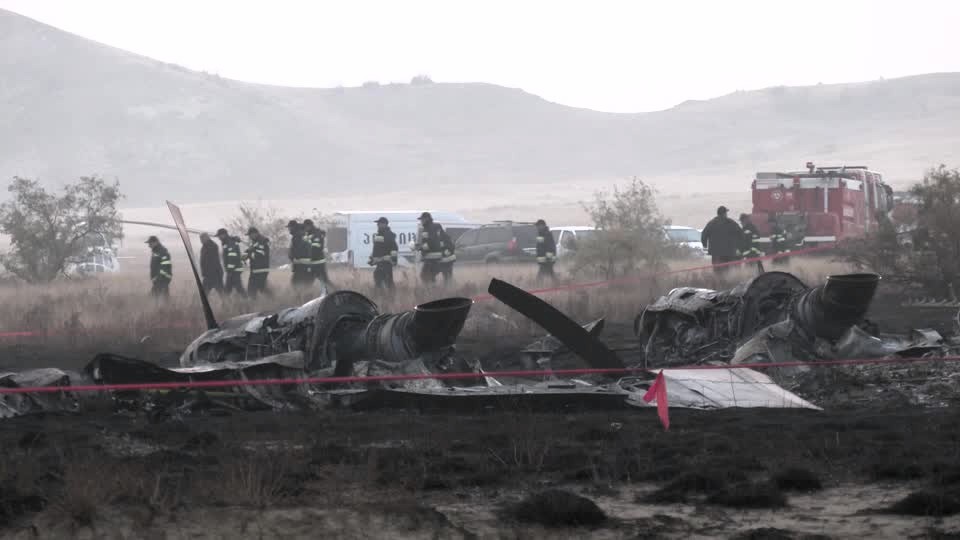 Avión militar turco se estrella en Georgia