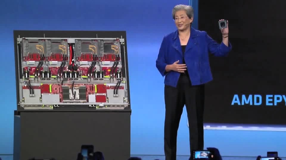 AMD presenta nuevos chips de IA en el CES