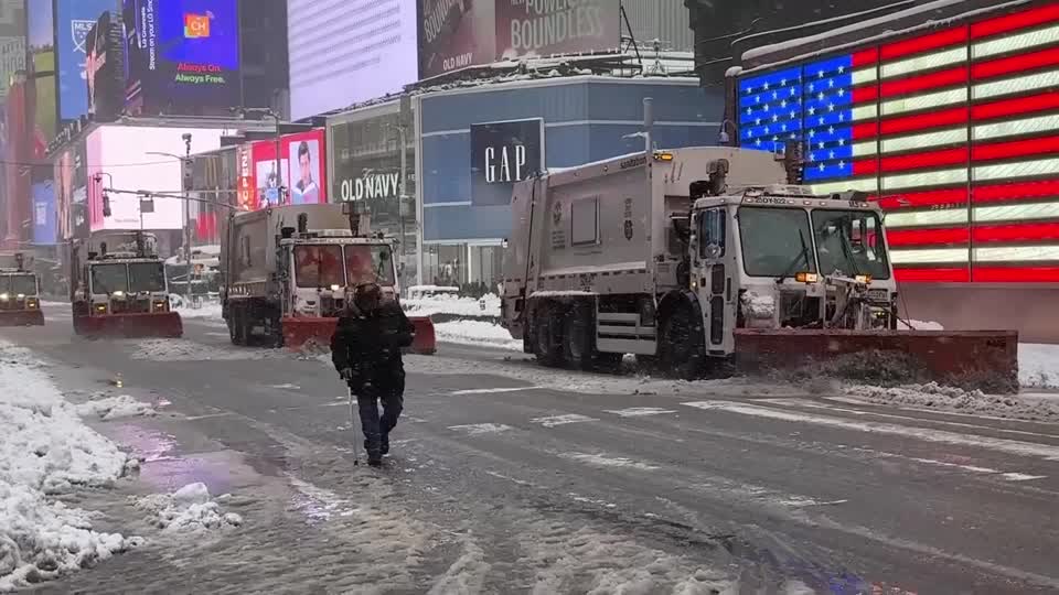 Tormenta paraliza el noreste de EE.UU.