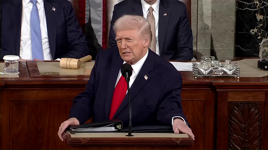 Trump expone agenda ante el Congreso