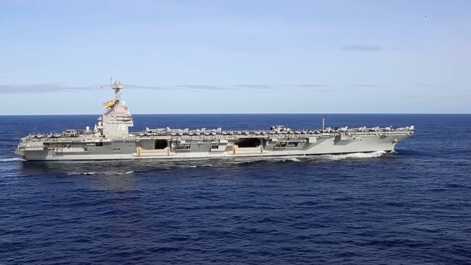 IRGC apunta a apoyo de portaviones de EE.UU. en el Mar Rojo