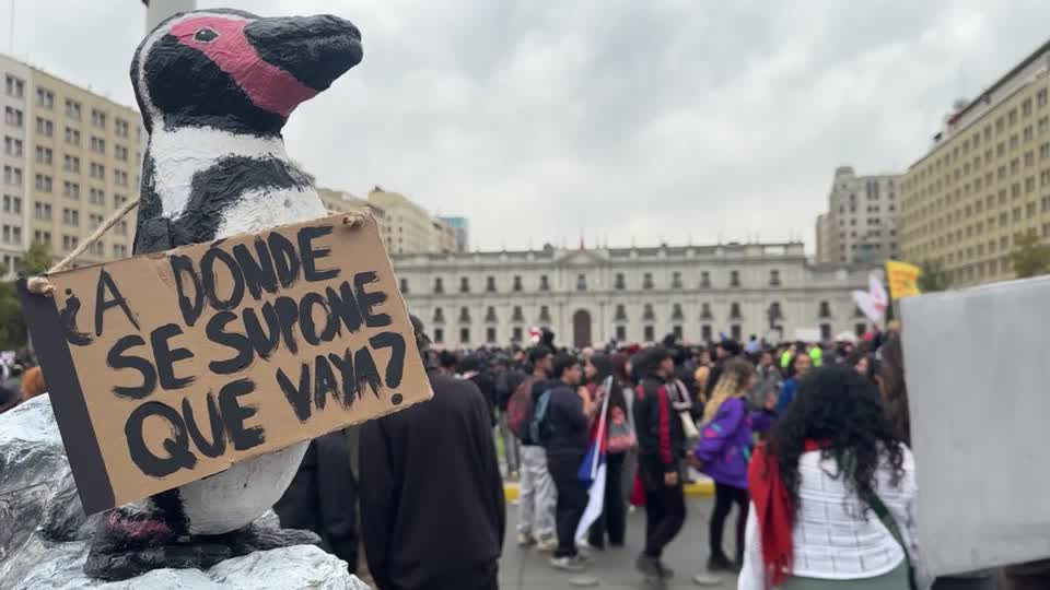 Protestas por el agua en Chile contra pausa de decretos