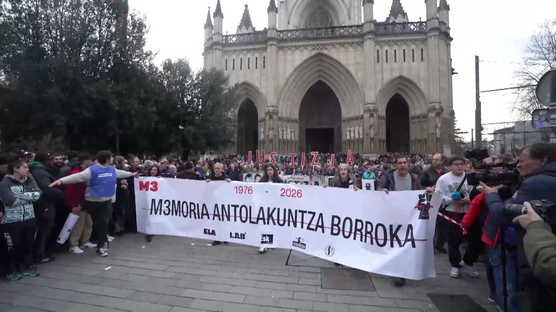 Vitoria recuerda 50 años de la masacre