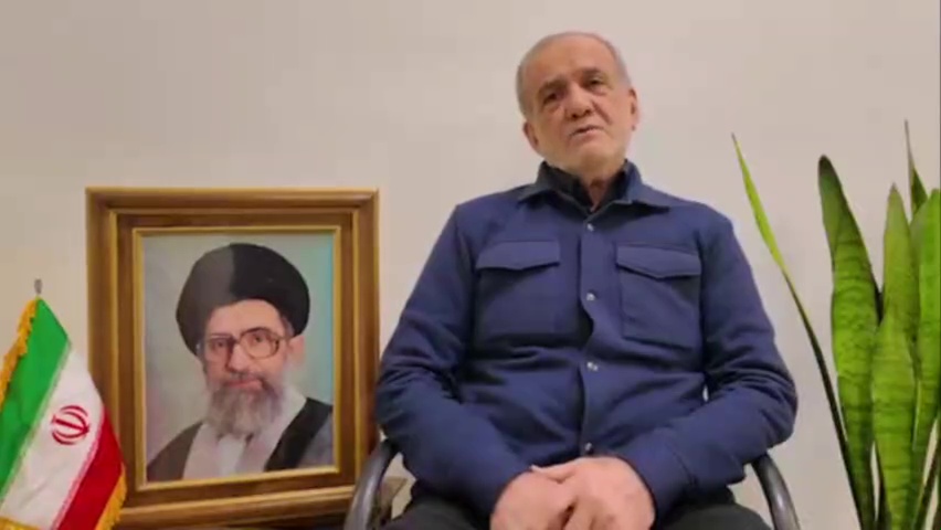 Pezeshkian pide diplomacia y promete defensa