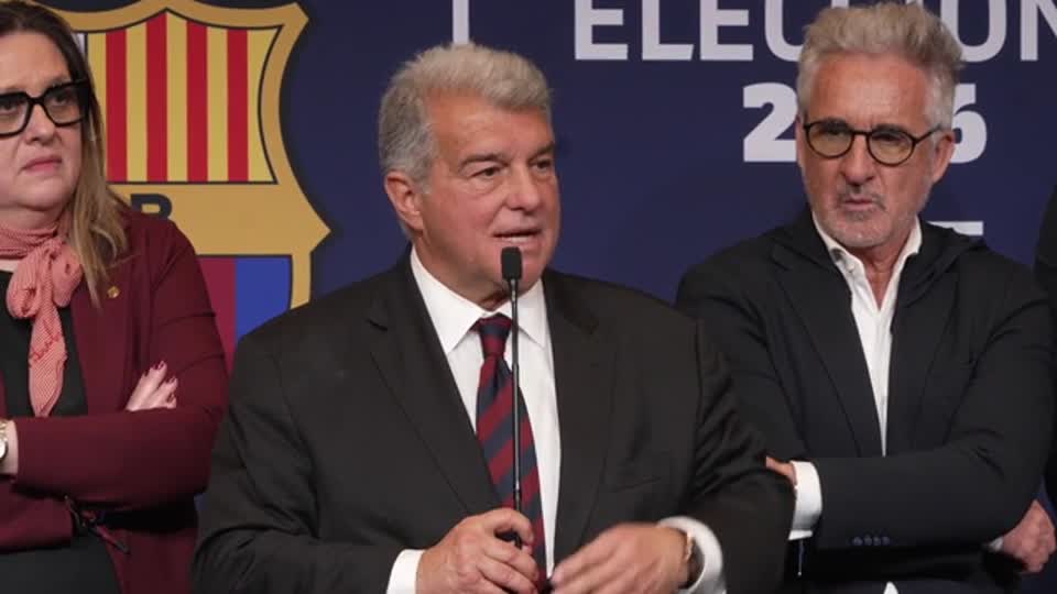 Laporta reelegido presidente del Barcelona