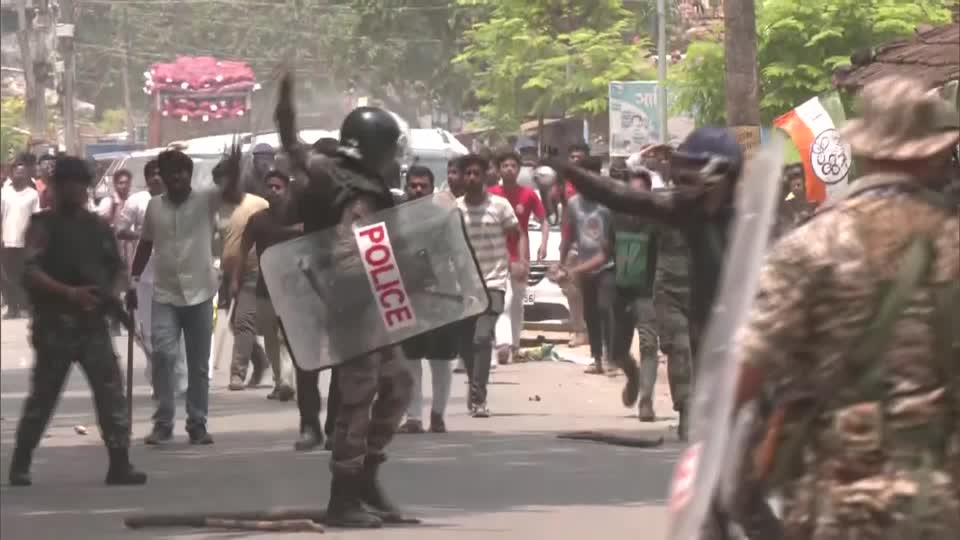 Estalla violencia electoral en Bengala Occidental