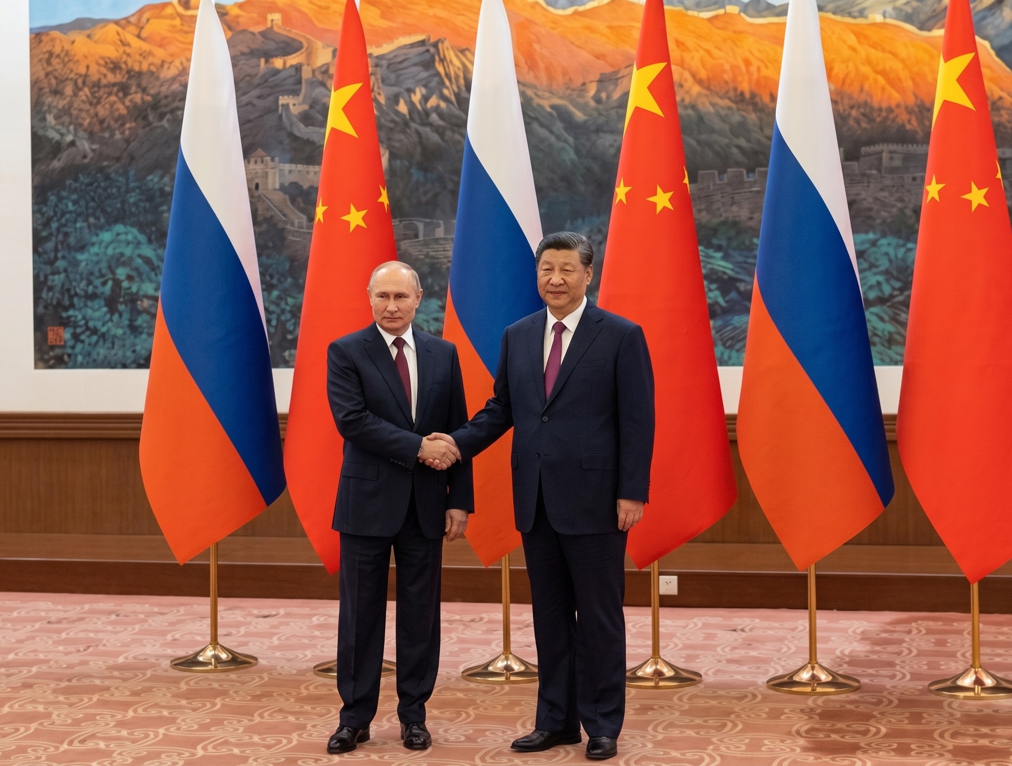 Xi y Putin mantienen conversaciones estratégicas en Pekín