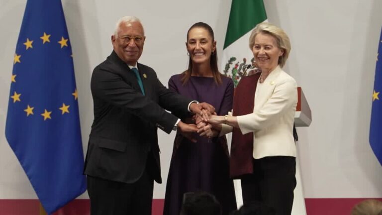 México y la UE firman gran acuerdo comercial