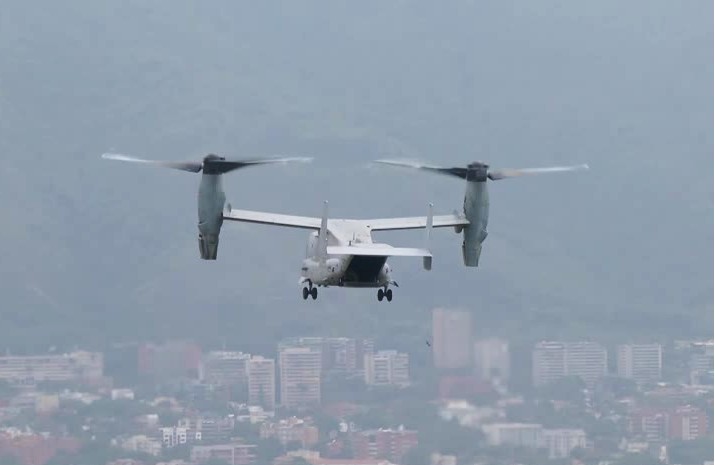 EE.UU. realiza simulacro de evacuación en Caracas