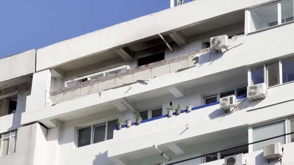 Dron hiere residentes en Rumanía