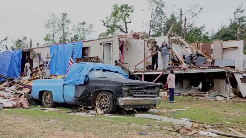 Tornados golpean Mississippi