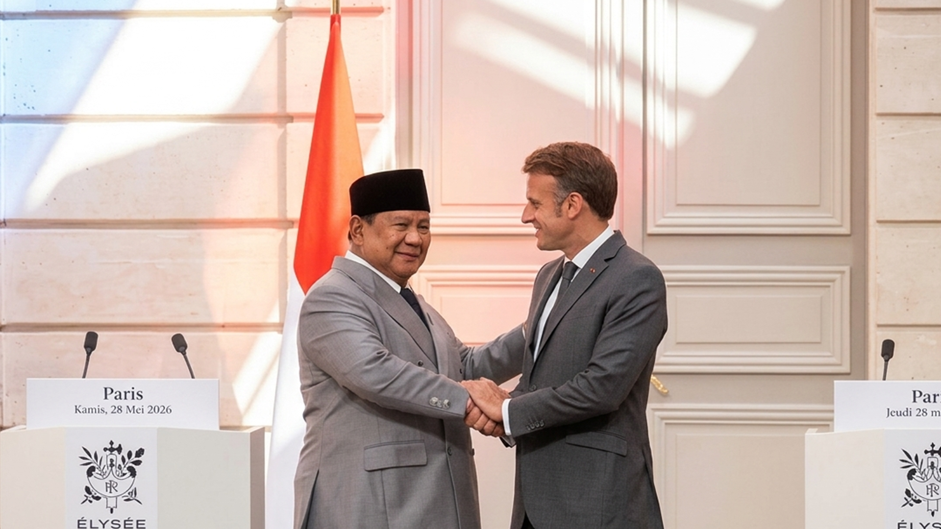 Macron y Prabowo refuerzan la cooperación bilateral