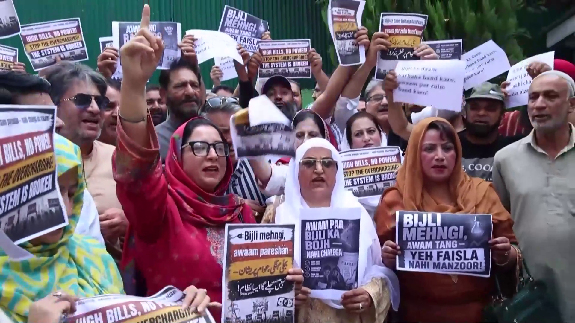 Cachemira india protesta alza de tarifas eléctricas