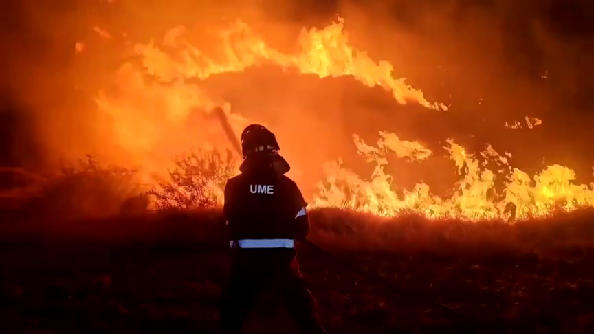 España enfrenta devastadores incendios forestales