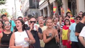 Residentes de Ceuta protestan planes de alojamiento migrante