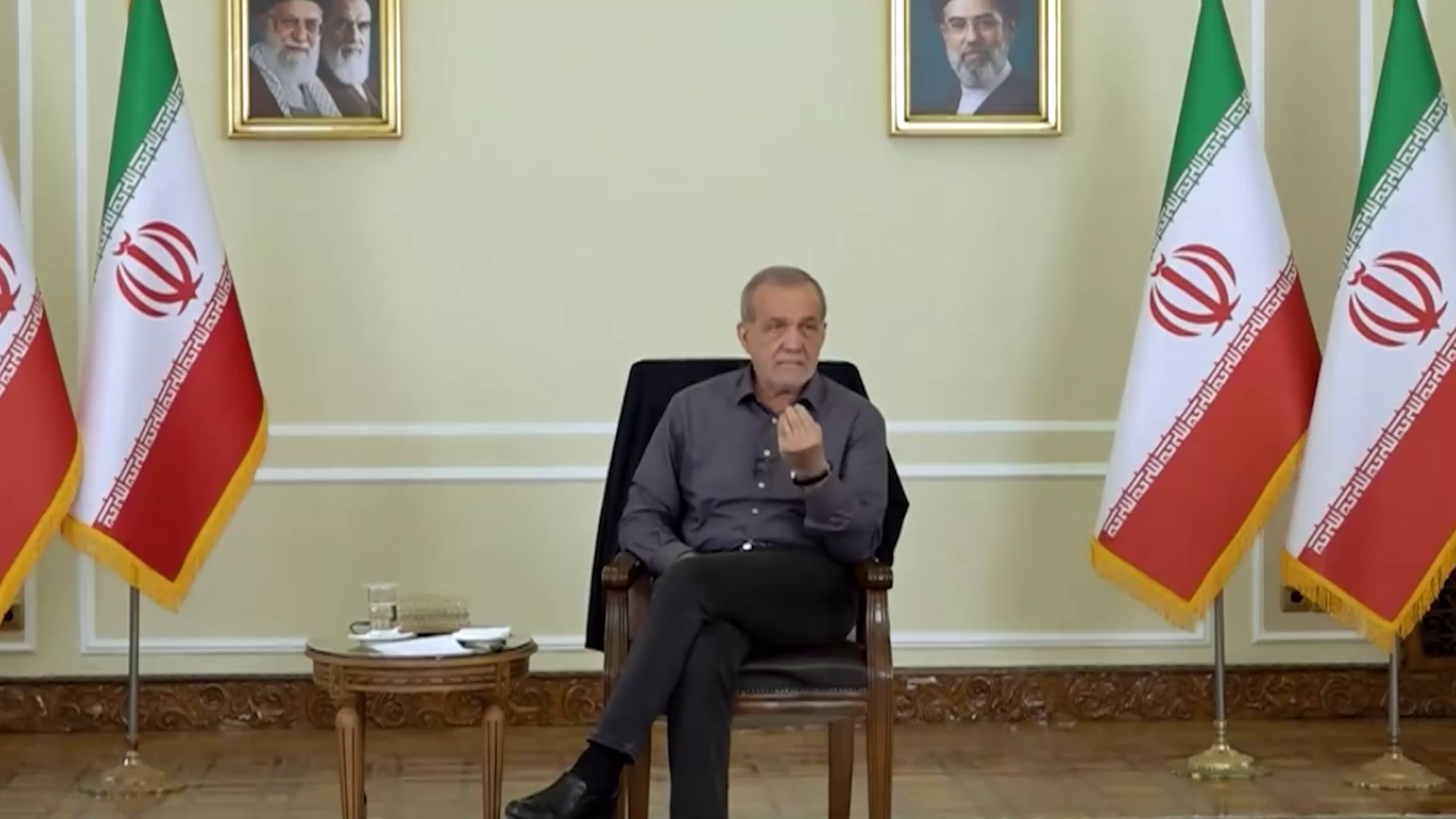 Pezeshkian rechaza las presiones sobre Irán