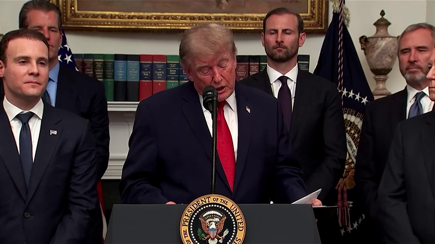 Trump elogia a Kim y aborda la inestabilidad del mercado