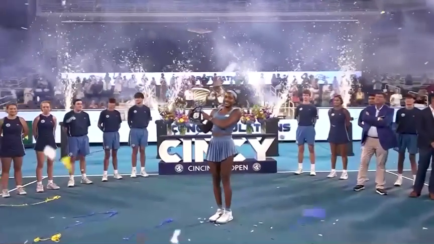 Gauff se corona en Cincinnati: primer título del año