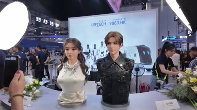 La robótica humanoide de China capta la atención mundial