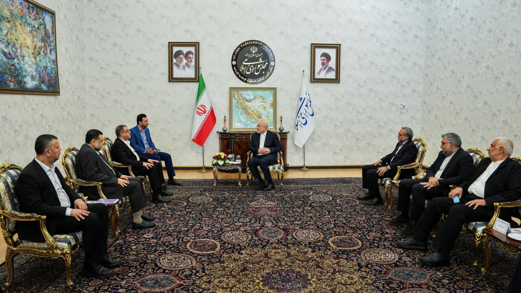 Qalibaf reafirma el apoyo de Irán a Hamás