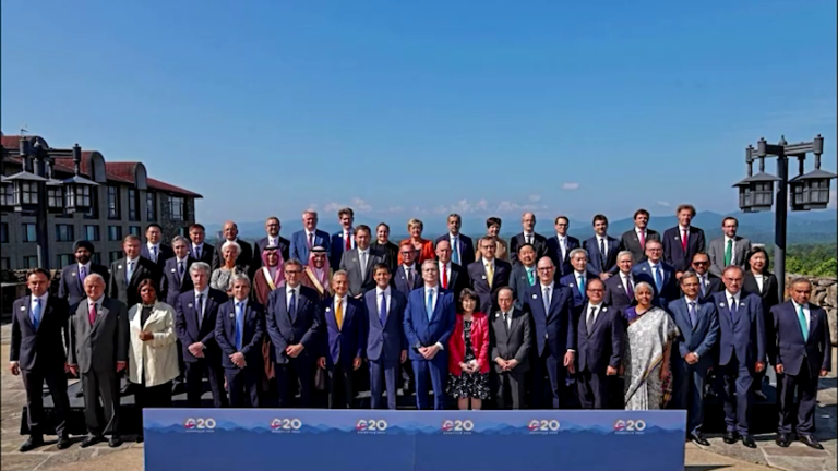Protestas en cumbre del G20 por postura de EE. UU. sobre Rusia