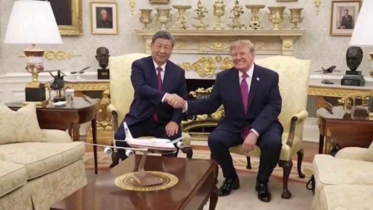 Trump y Xi discuten comercio, IA y Taiwán en Washington