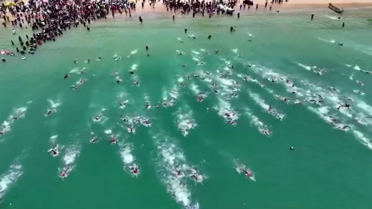 Senegal celebra desafiante travesía Dakar-Gorée