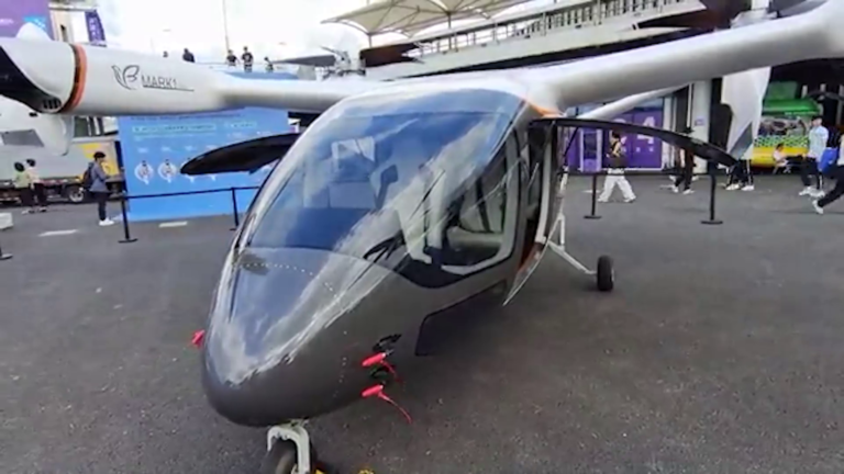 TransFuture Aviation revela eVTOL Honghu Mark en INCLUSION 2026