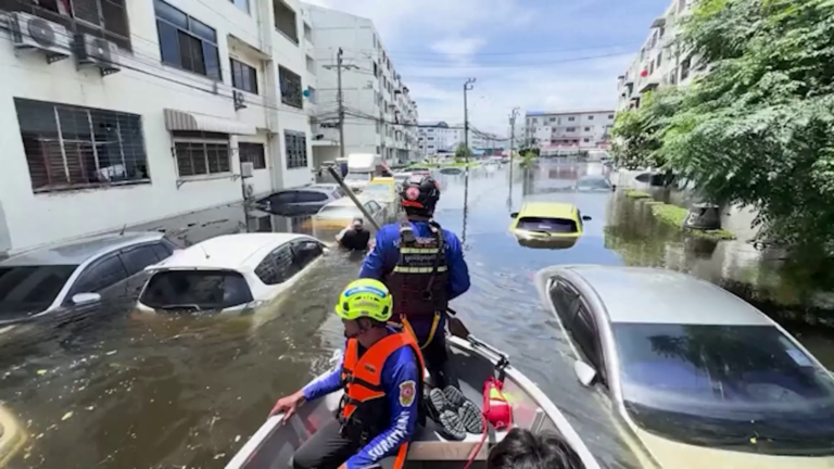 Bangkok enfrenta inundaciones generalizadas